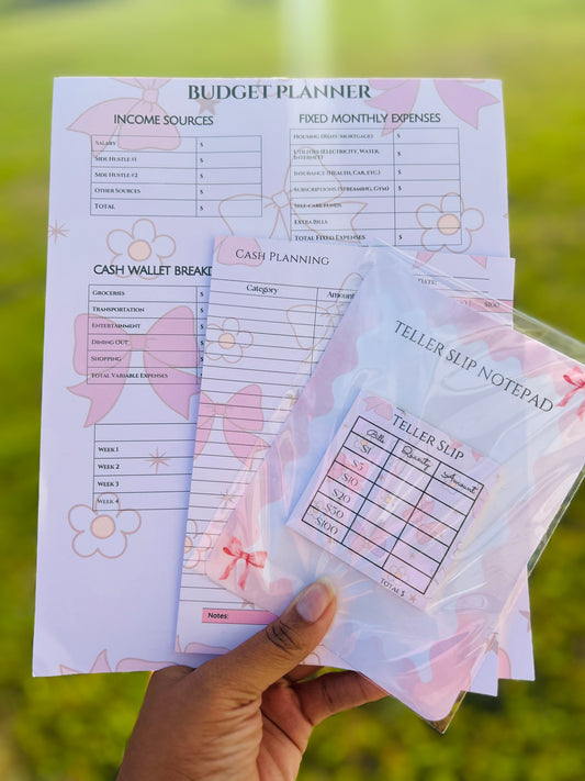 Budgeting Stationery Bundle